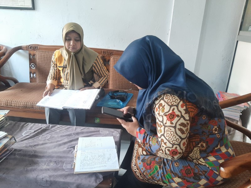 Rolling buku di SDN Tegalroso