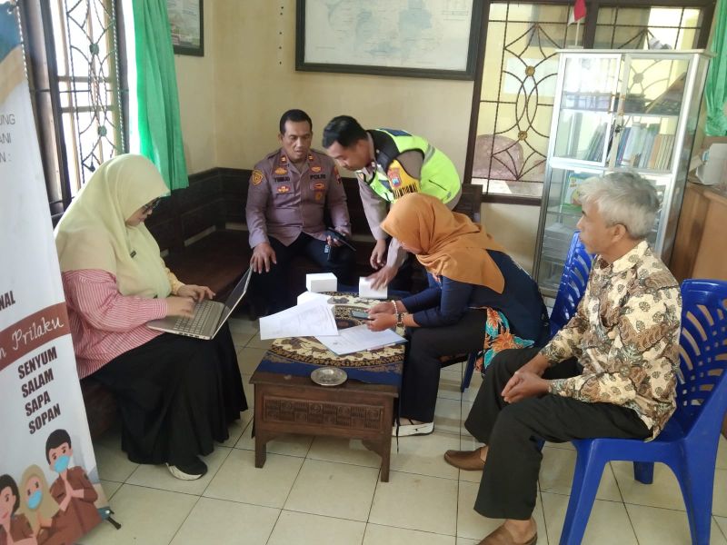 Pendataan Perpustakaan di Desa Kledung