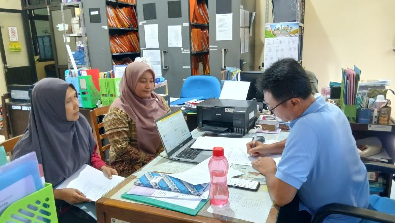 Koordinasi pengawasan kearsipan di Dinkes Temanggung