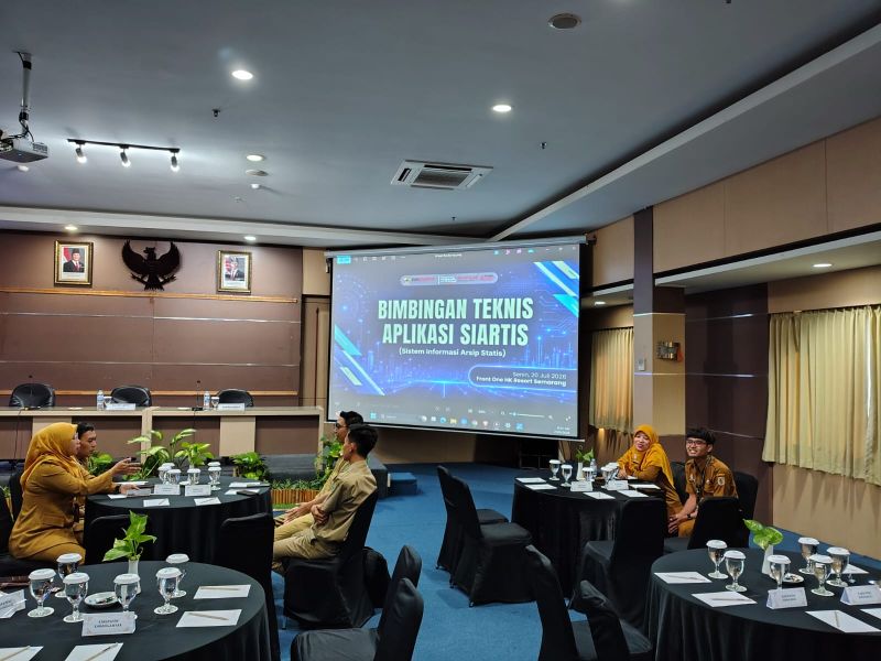 Bimbingan Teknis Aplikasi siArtis di Provinsi Jawa Tengah