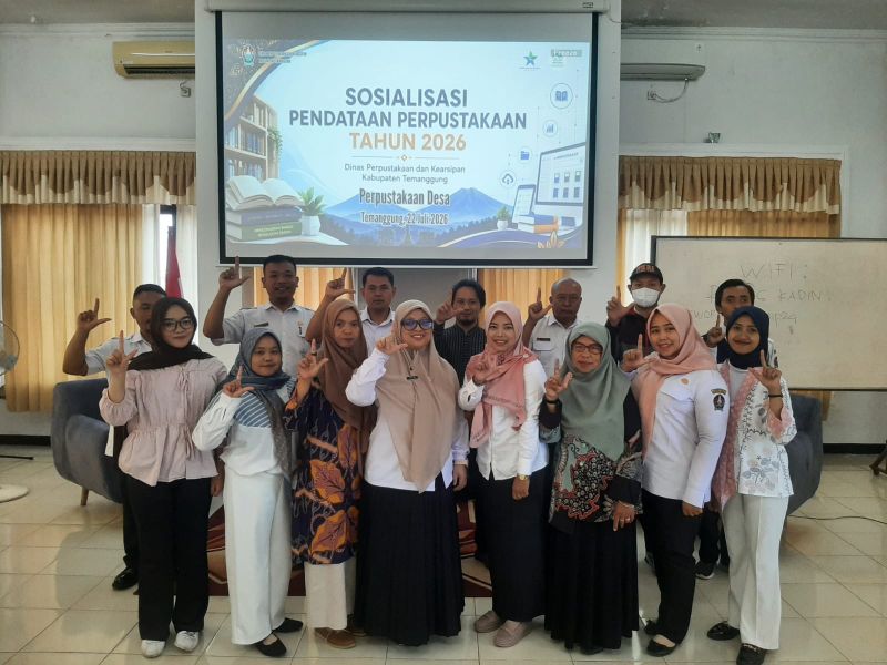 Sosialisasi Pendataan Perpustakaan Desa 22Juli 2026