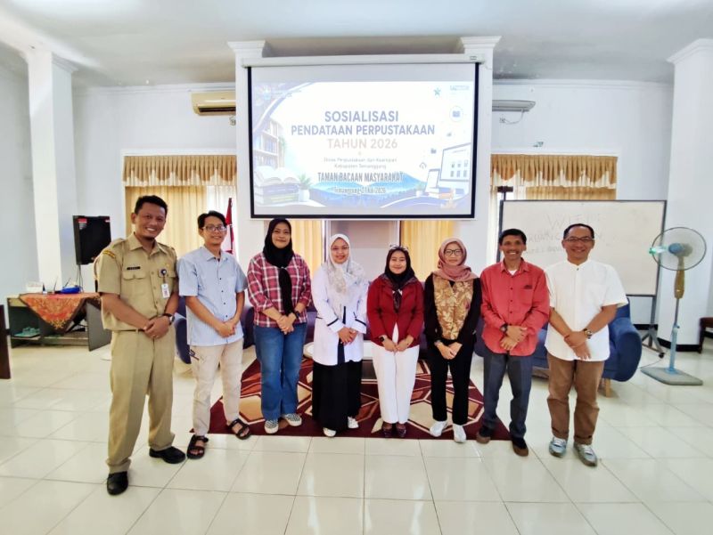 Sosialisasi Pendataan Perpustakaan Taman Bacaan Masyarakat 27 Juli 2026
