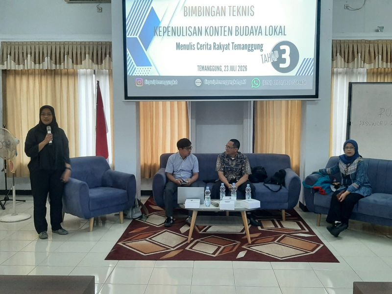 Bimtek Kepenulisan Konten Budaya Lokal