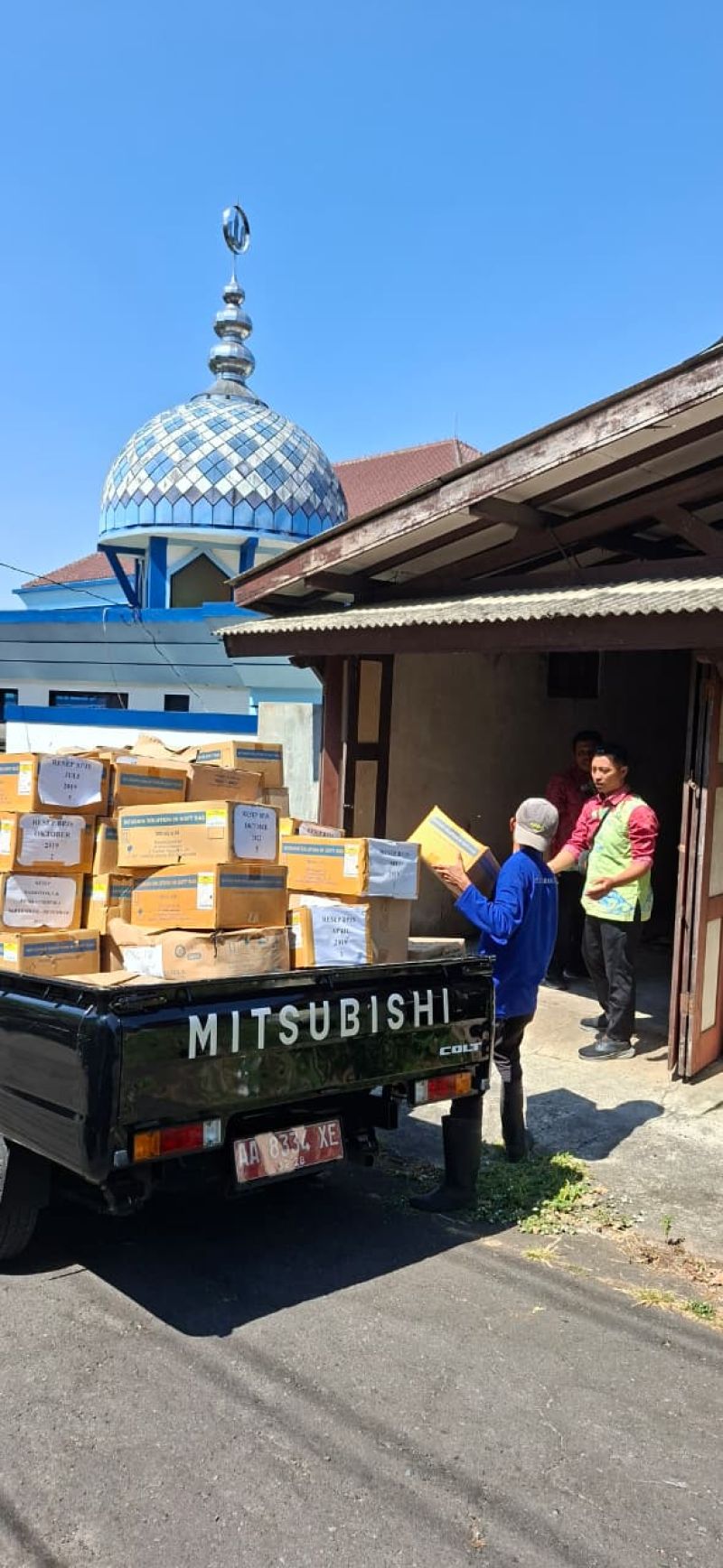 Kegiatan pemindahan arsip usul musnah RSUD