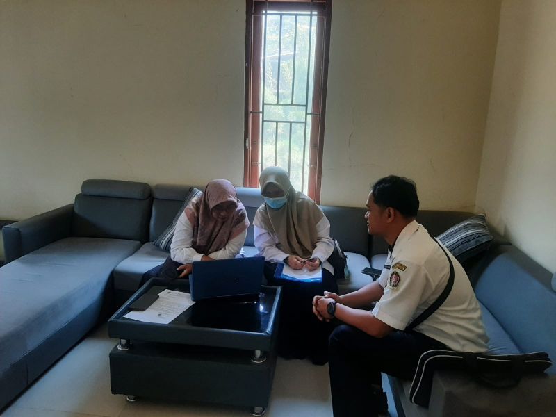 Visitasi Pendataan Perpustakaan Desa Wonoboyo Kec.Wonoboyo