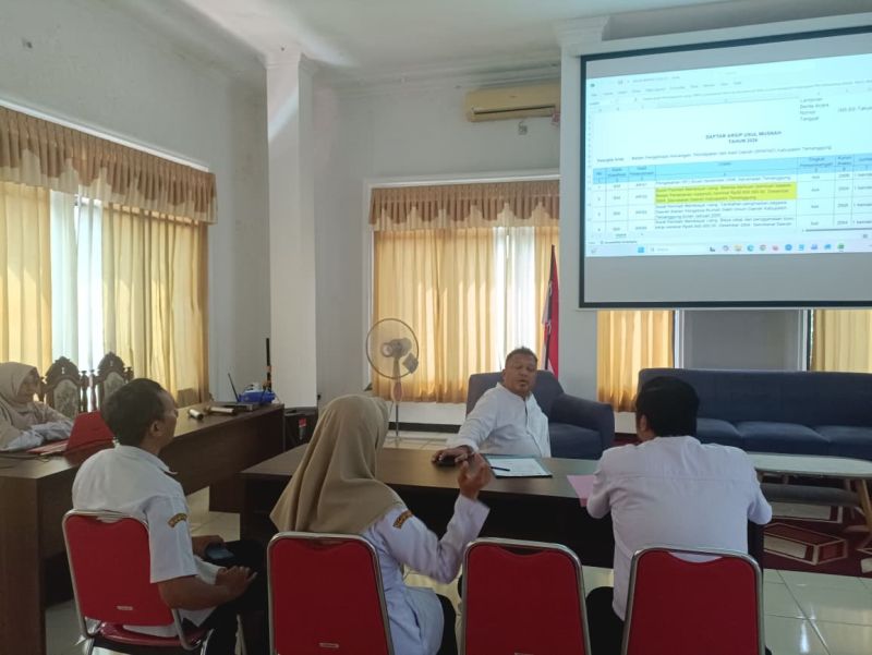 Rapat penilaian arsip usul musnah BPKPAD