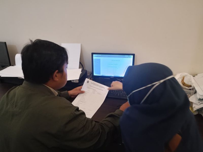Visitasi Pendataan Perpustakaan di Desa Tegalroso Kec. Parakan