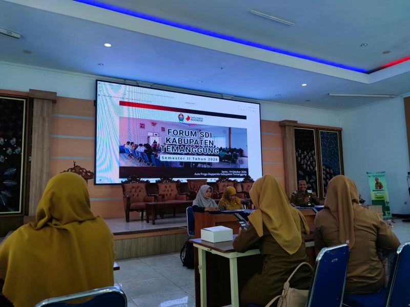 Forum SDI Kabupaten Temanggung Semester II Tahun 2026