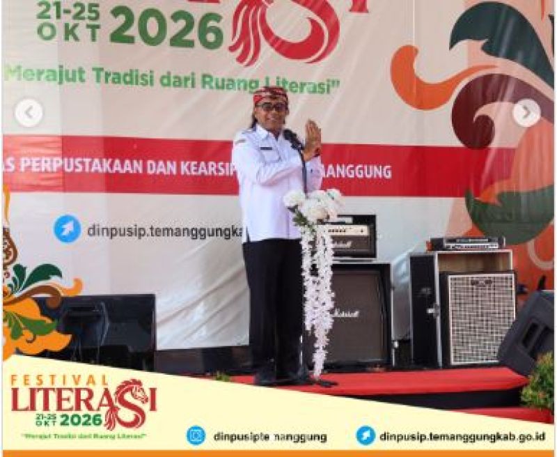 Pembukaan Festival Literasi Temanggung Tahun 2026